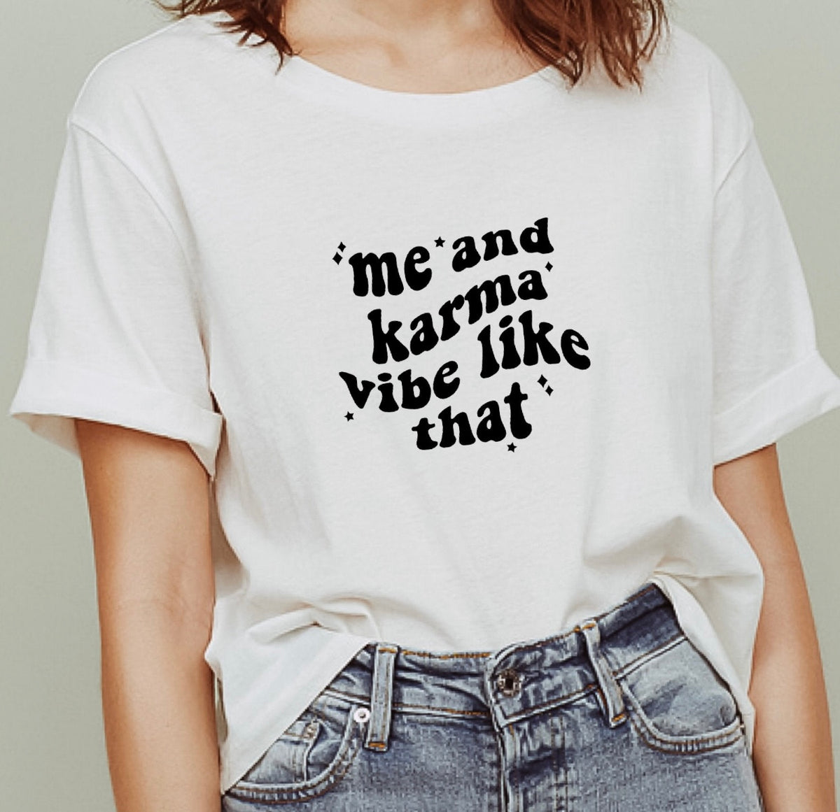 TS Karma is a Vibe tee – Twisted Dream Creations