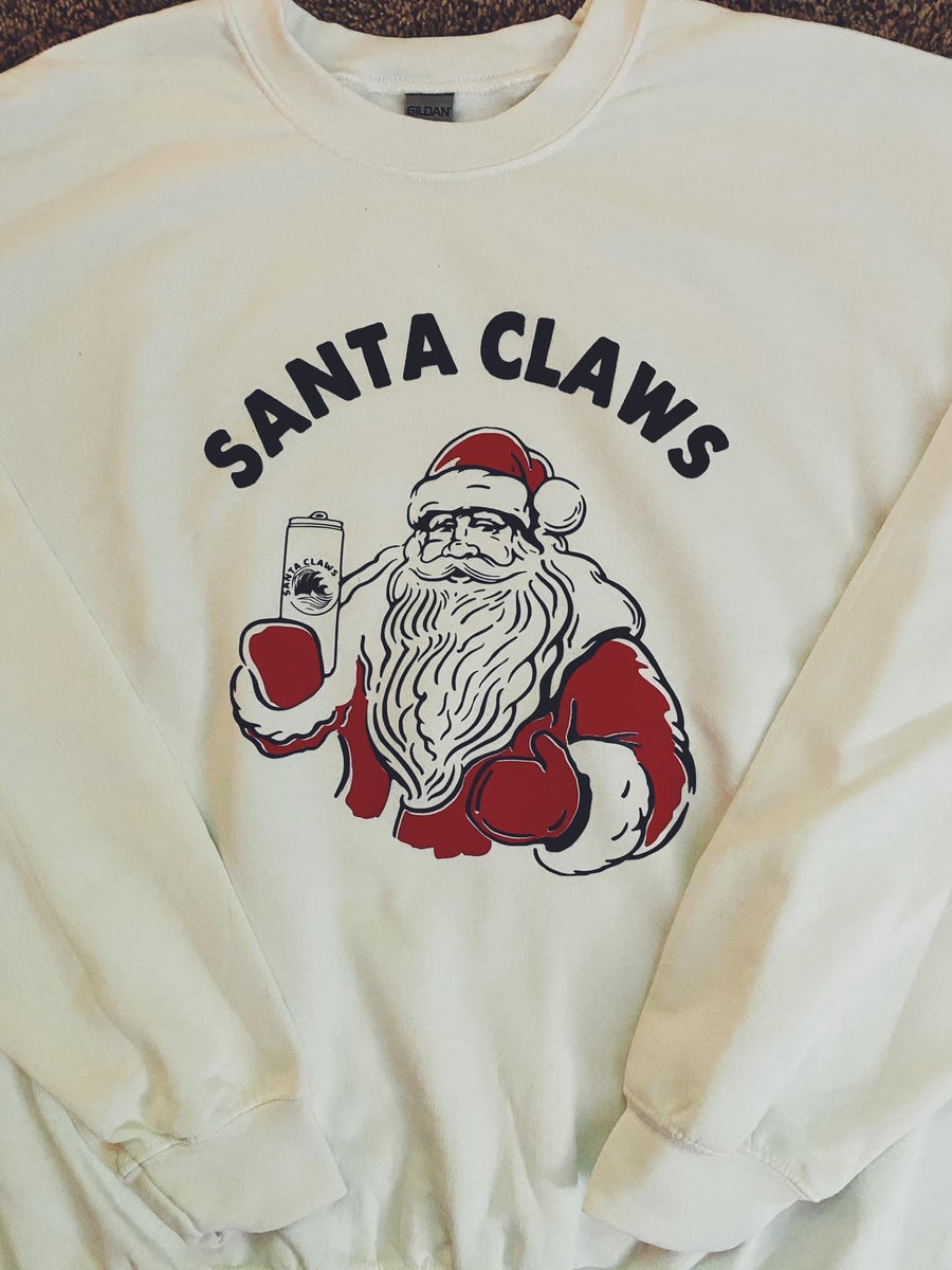 Santa claws crew discount neck