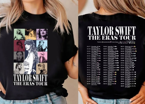 Taylor Swift- The Eras Tour (front & back)