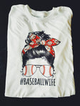 Baseball Wife tee