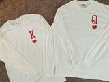 King & Queen of Hearts Matching Set